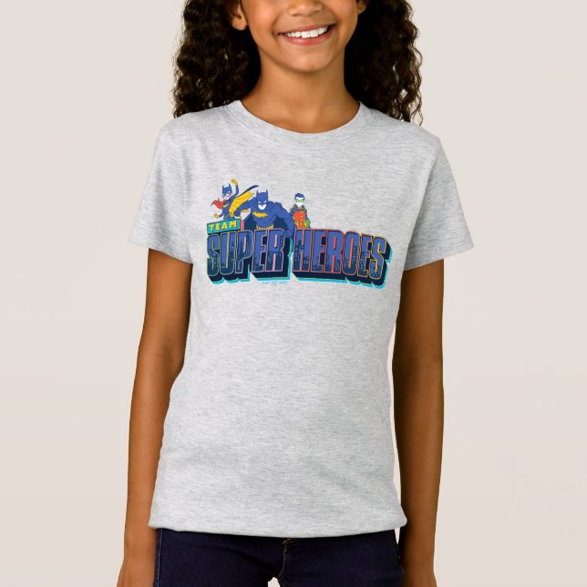 Camiseta Batman | Super Heróis da Equipe (Frente)