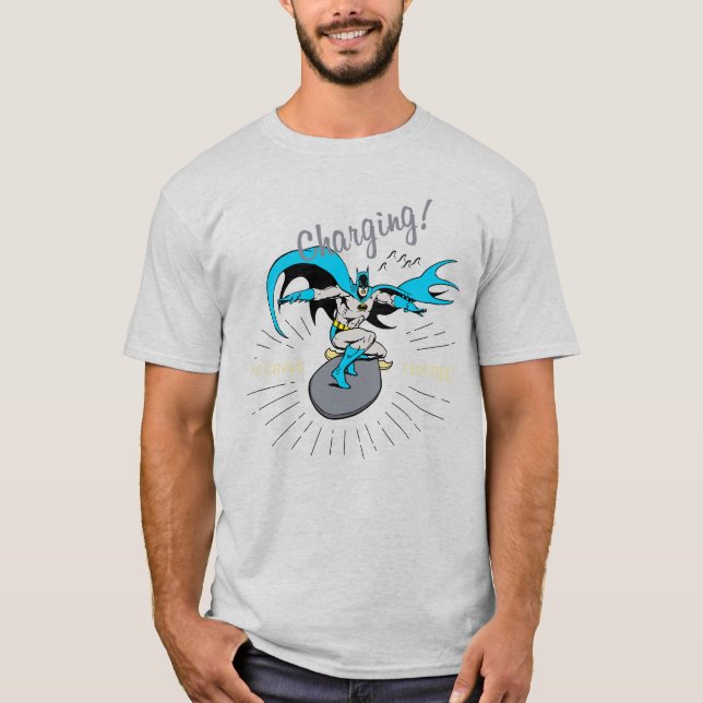 Camiseta Batman Surfing - Carregando! (Frente)