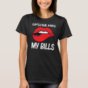 Camiseta Batom legal Para Homens Maquinaria Cosmética 1