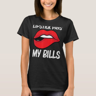 Camiseta Batom legal Para Homens Maquinaria Cosmética 1