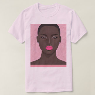 Camiseta Batom Rosa