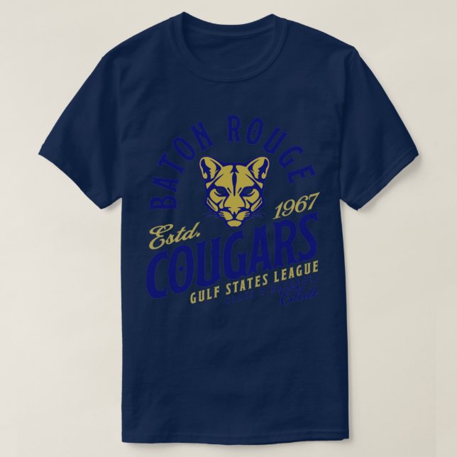 Camiseta Baton Rouge Cougars (Frente do Design)