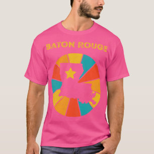 Camiseta Baton Rouge Vintage em dificuldades Souvenir 1