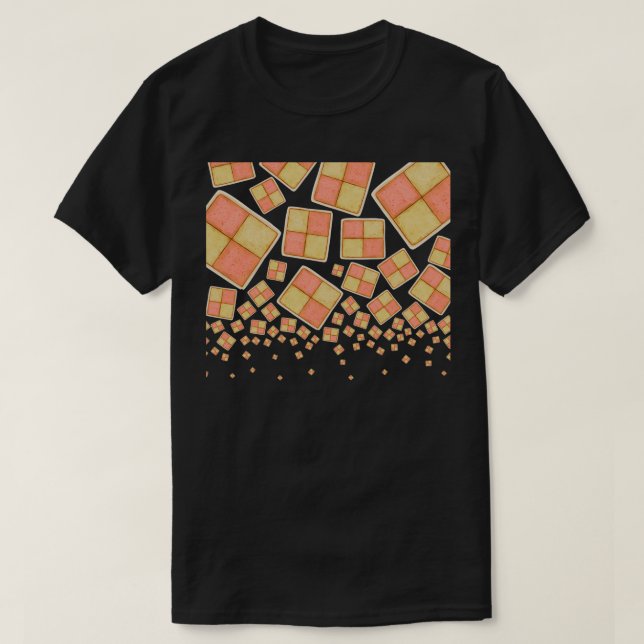 Camiseta Battenberg Cake (Frente do Design)