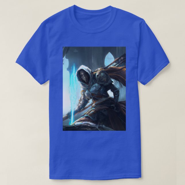 Camiseta BattMage Frost (Frente do Design)
