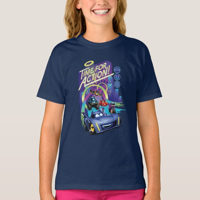 Camiseta BatWheels™ - Hora de Ação (Frente)