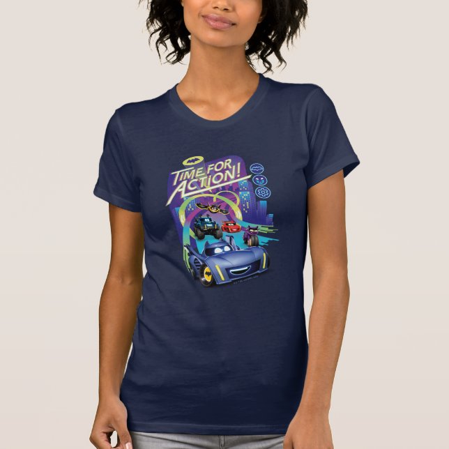 Camiseta BatWheels™ - Hora de Ação (Frente)