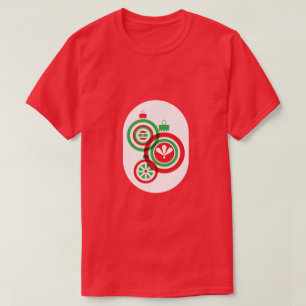 Camiseta Baubles do Natal
