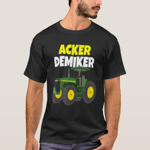 Camiseta Bauer Trator Real Heroes Dirigindo Fazenda Amarela