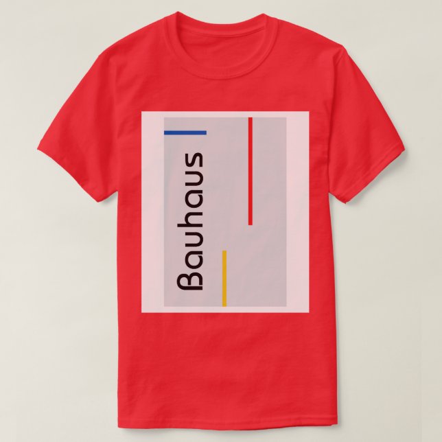 Camiseta Bauhaus 37 (Frente do Design)