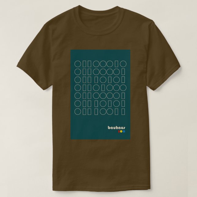 Camiseta Bauhaus 83 (Frente do Design)