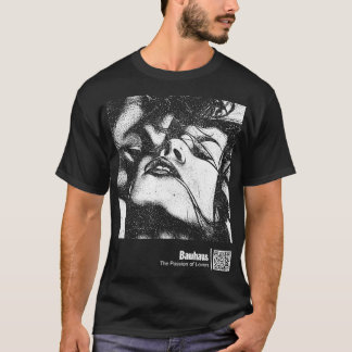 Camiseta Bauhaus A Paixão de Amantes Vectorart Barcode