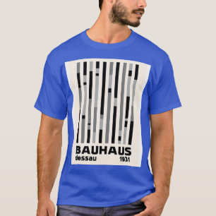 Camiseta Bauhaus Dessau 1931 Homenagem Modernista à Cinza N