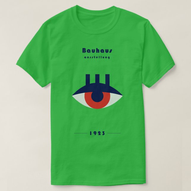 Camiseta Bauhaus Eye (Frente do Design)