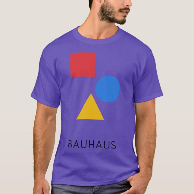 Camiseta Bauhaus Geométrico Art (Frente)