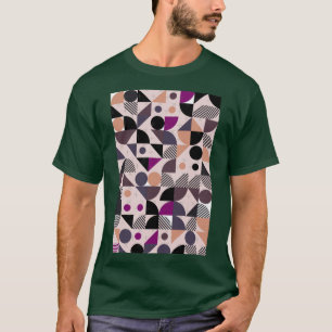 Camiseta BAUHAUS HD Rosa Roxo Malva