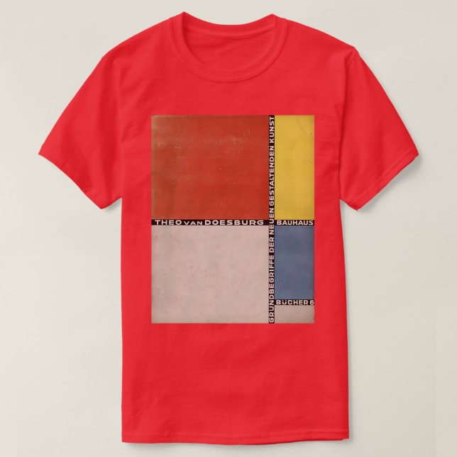 Camiseta Bauhaus Poster (Frente do Design)