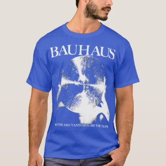 Camiseta Bauhaus Pressiona O Ejeção E Me Dá A Fita