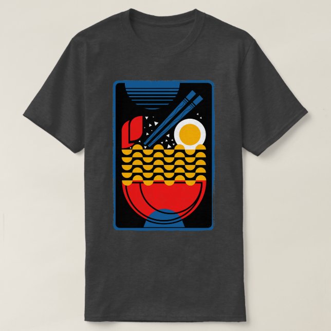 CAMISETA BAUHAUS RAMEN (Frente do Design)