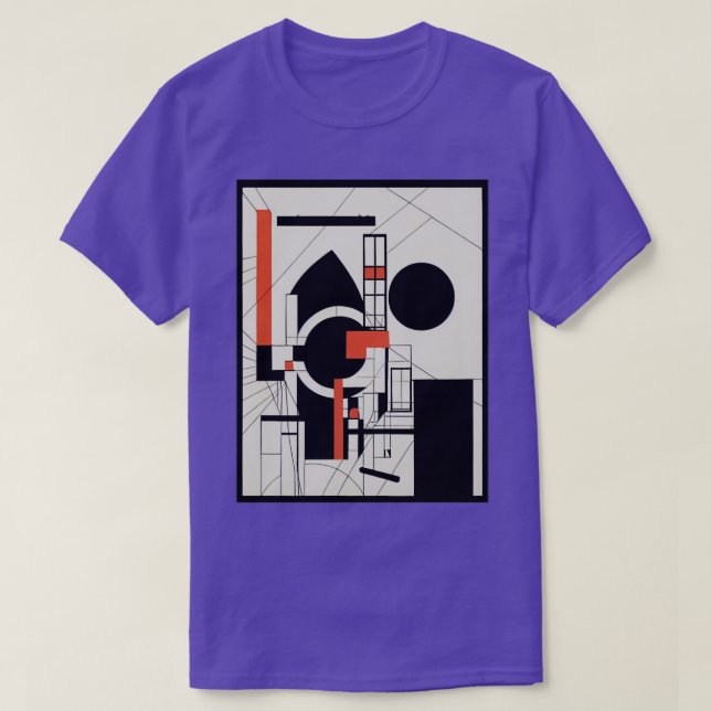 Camiseta Bauhaus Vibes Apenas (Frente do Design)