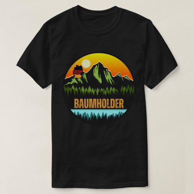 Camiseta Baumholder, Alemanha (Frente do Design)