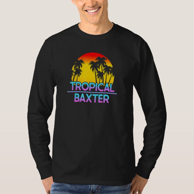 Camiseta Baxter Minnesota Funny Ironic Weather (Frente)