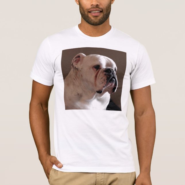 Camiseta Baxter o buldogue inglês (Frente)