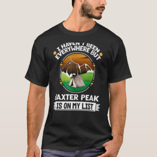 Camiseta Baxter Peak Está Na Minha Lista A Caminhar A Acamp