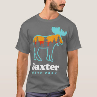 Camiseta Baxter State Park Camping Moose Trails Maine