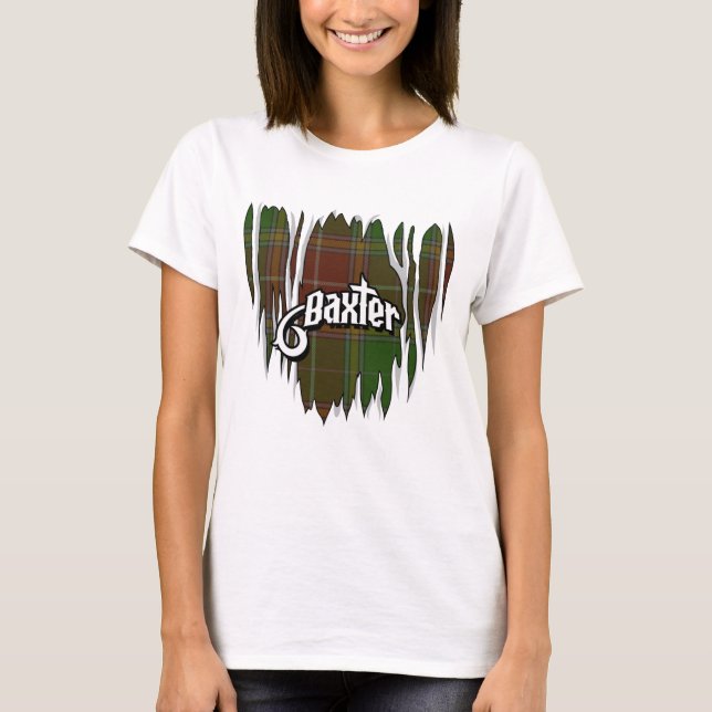 Camiseta Baxter Tartan (Frente)