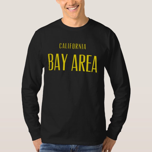 Camiseta Bay Area Men Women & Children Cali License Plate S (Frente)