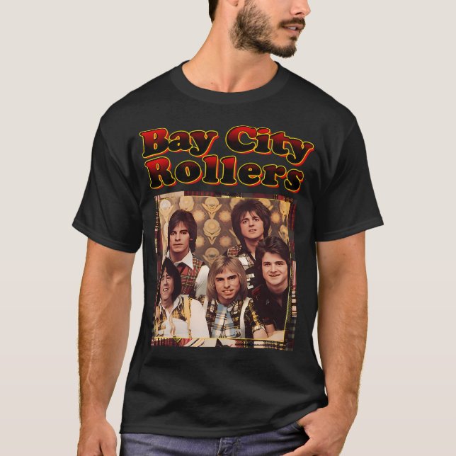 Camiseta Bay City Rollers #13 (Frente)