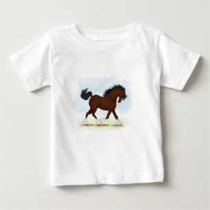Camiseta Bay Clydesdale Horse