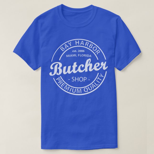 Camiseta Bay Harbor Butcher Compra branco (Frente do Design)