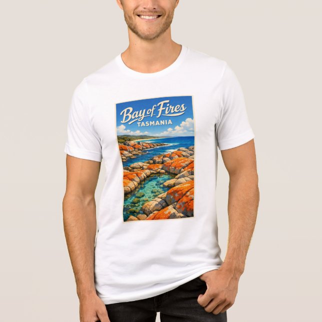 Camiseta Bay of Fires Tasmania (Frente)