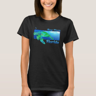 Camiseta Bay Pines Florida Natação Sea Turtle