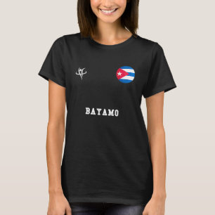 Camiseta BAYAMO Cuba Esportes Antigos
