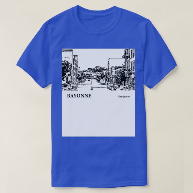 Camiseta Bayonne New Jersey 3 (Frente do Design)