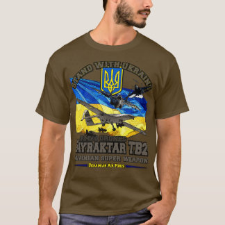 Camiseta Bayraktar TB2 Drone no exército ucraniano