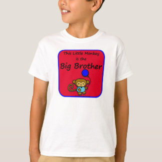 Camiseta bb-este macaco pequeno é o big brother