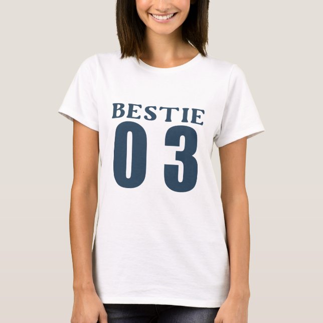 Camiseta BBF Bestie 01 - Melhor Amigo (Frente)