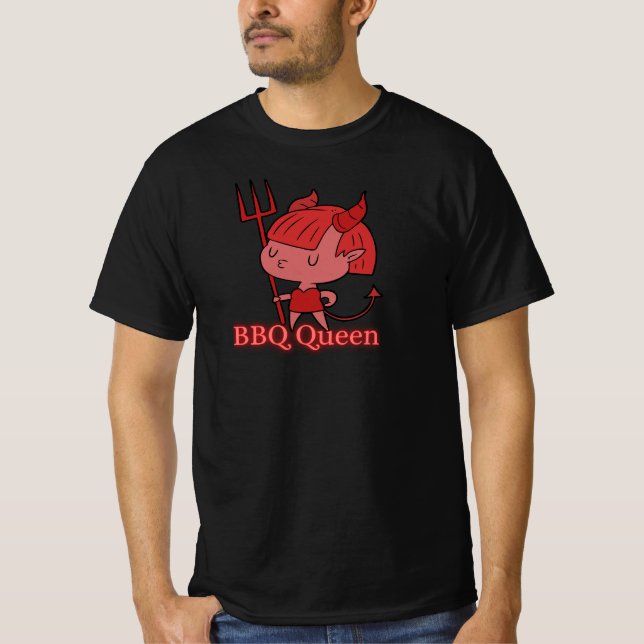 Camiseta BBQ Queen (Frente)