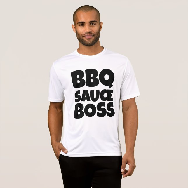 CAMISETA BBQ SAUCE BOSS PAI (Frente Completa)