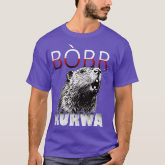 Camiseta Bbr Bober Kurwa Beaver Memória 1