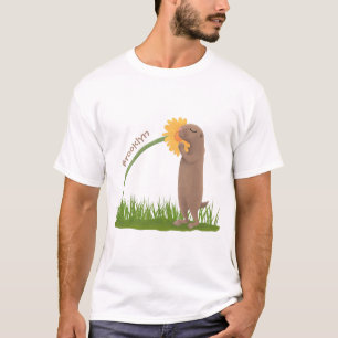 Camiseta BD de cãozinho da pradaria