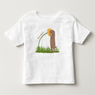 Camiseta BD de cãozinho da pradaria