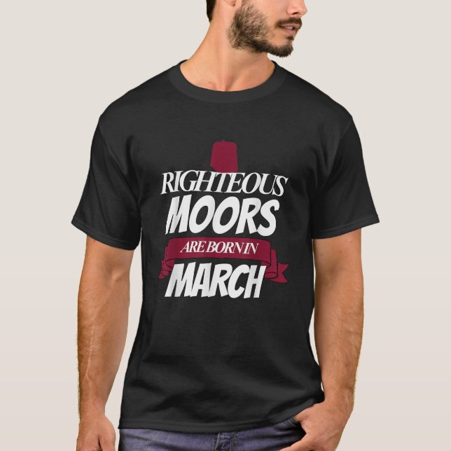 Camiseta Bday Tee de Marcha das Mães Justas Americanos (Frente)