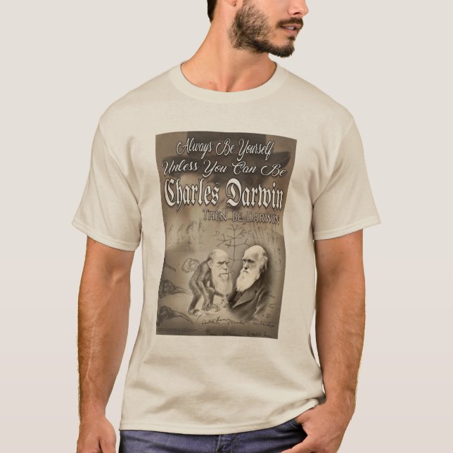 Camiseta Be Charles Darwin (Frente)