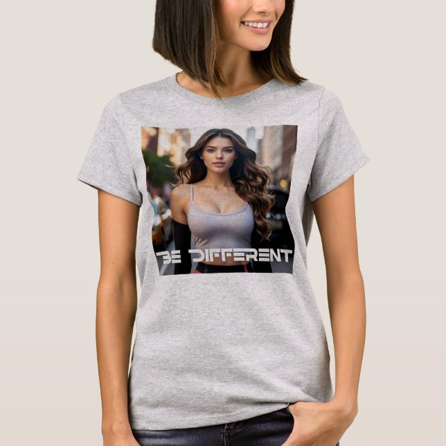 CAMISETA BE DIFFERENT (Frente)