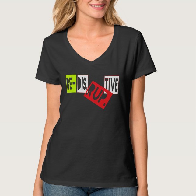 Camiseta Be Disruptive Inclusiveness Diversity Millennial P (Frente)